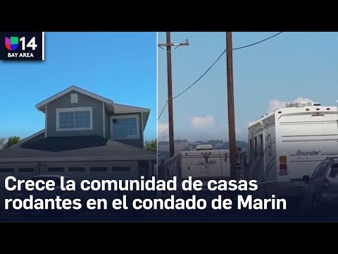 Condado de Marin e seus contrastes entre luxo e necessidade: crece a comunidade de casas rodantes