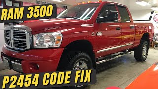 DPF Sensor Error Code P2454 | 2003-2009 Dodge Ram 3500 6.7 Cummins