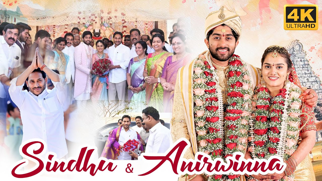 Grand Wedding Celebrations of Sindhu & Anirwinna - #AS@Kalyanam || Merlyn Medias 2023 || 4K