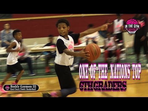 Top 6th Grader Roddy Gaymon III SHOWED WHY HE IS TOP 50 IN THE COUNTRY at INTHEGYMHOOPS SHOWCASE!!!