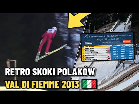 RETRO SKOKI POLAKÓW - VAL DI FIEMME 🇮🇹 | HS134 | MISTRZOSTWA ŚWIATA | 28.02.2013