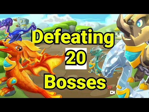 All 20 Bosses Defeat in Dragon Mania Legends | Dml