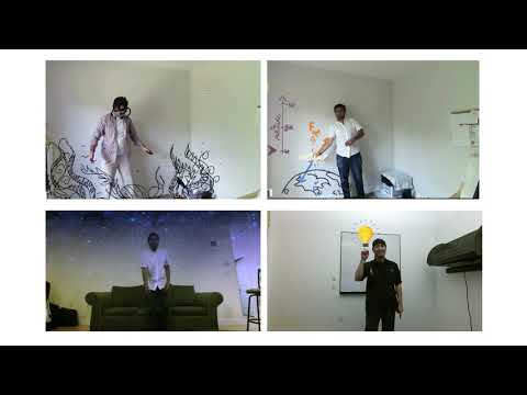 Interactive Body-Driven Graphics for Augmented Video Performance