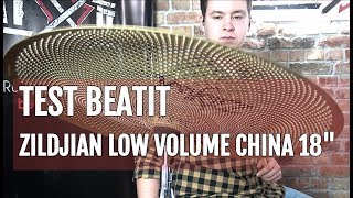 Video thumbnail for BeatIt Test: 18" Zildjian Low Volume China by EN Beatit TV