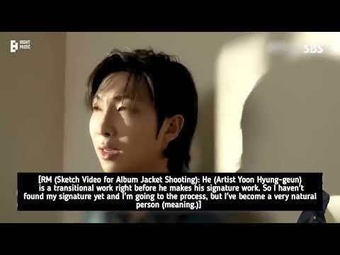 [ENG SUB] BTS RM met with art.. "Climbing the Billboard charts." Top ranking of Korean soloists.