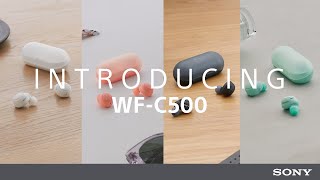 Video 0 of Product Sony WF-C500 True Wireless Headphones