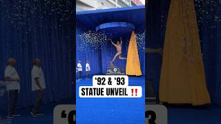 Our new statue to commemorate the franchise’s remarkable Back-to-Back World Series Championships ????