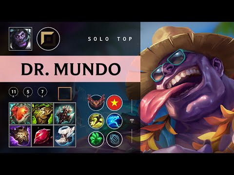 Dr. Mundo Top vs Garen - VN Grandmaster Patch 26.02