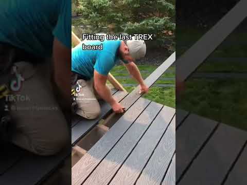 Fitting The Last Trex Deck Board