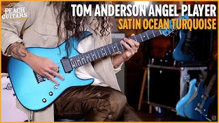 Video thumbnail for Tom Anderson Angel Player | Satin Ocean Turquoise by The Peach Boutique