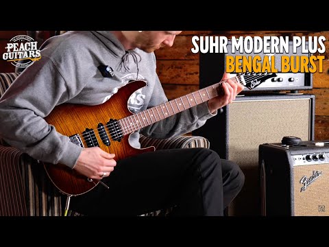 Suhr Modern Plus Bengal Burst Pau Ferro