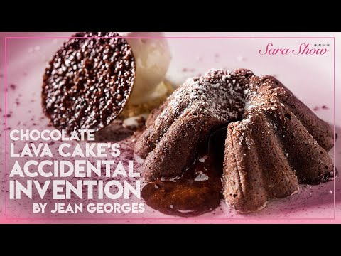 Chocolate Lava Cake's Accidental Invention by Jean Georges - Simply Delicious - The Sara Show