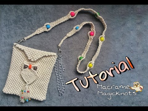 Macrame Bag Tutorial DIY Macrame Wallet for Girls