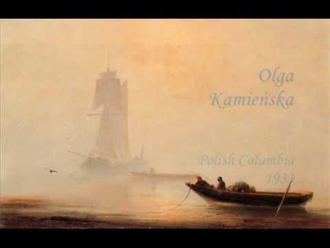 Old Russian romance: "Korabli" - Olga Kamieńska, 1932 !