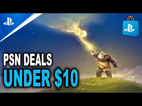 PSN Game Deals UNDER $10 Right Now - SUPER CHEAP PS4 PS5 Games! PlayStation Deals 2022 *$10 Giveaway
