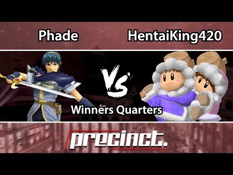 Precinct July - Phade (Marth) Vs. HentaiKing420 (Ice Climbers) Winners Quarters