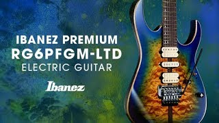 Video thumbnail for Ibanez Premium - RG6PFGMLTD Electric Guitar by Ibanez Guitar