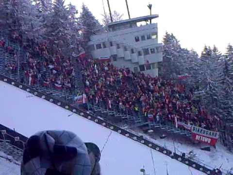 Kibice na Pucharze Świata w Zakopanem 2010