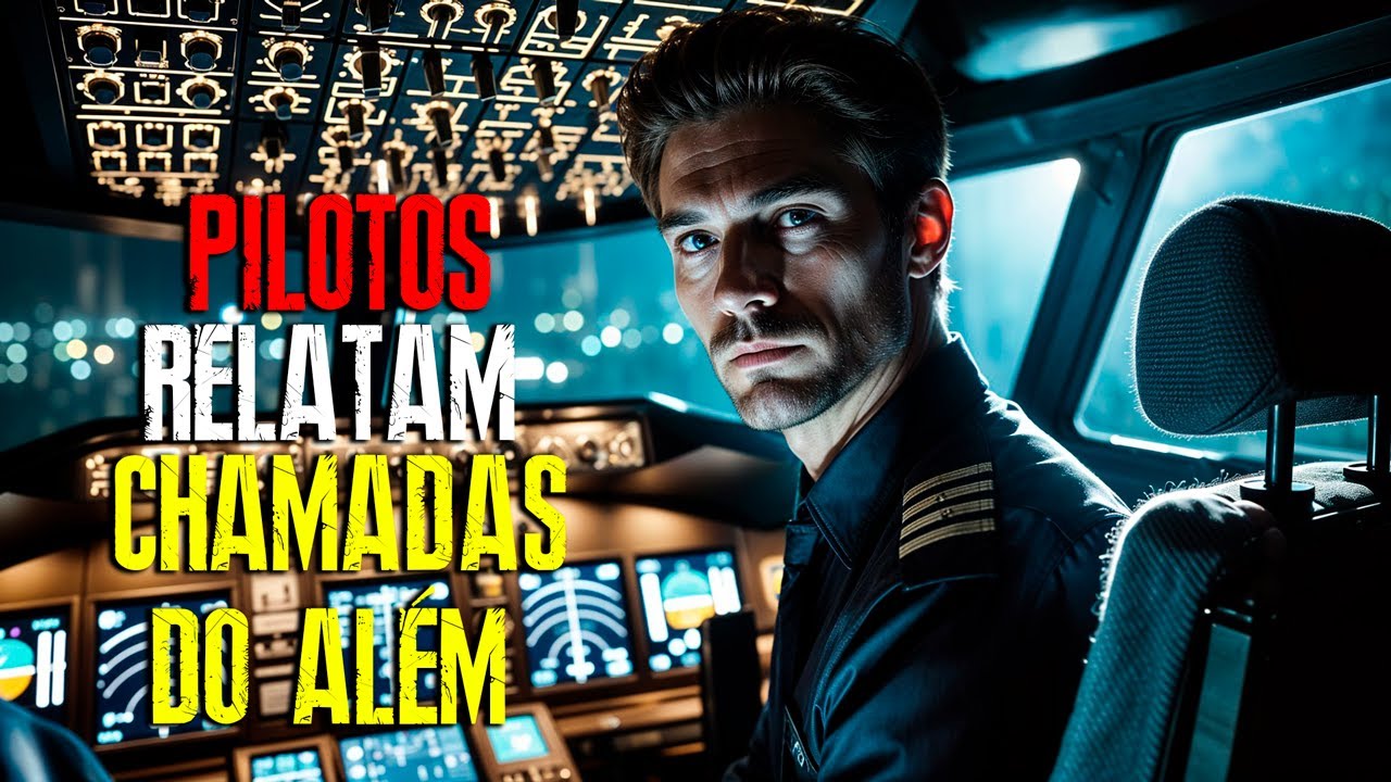 PILOTOS REVELAM O QUE NUNCA DEVERIAM CONTAR – CHAMADAS DO ALÉM EM PLENO VOO