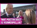 Ook Geert Wilders helemaal klaar met Poetin