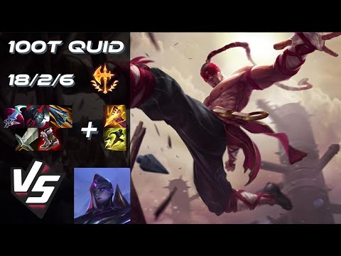100 Thieves Quid JUNGLE Lee Sin vs Bel'Veth - NA Grandmaster Patch 25.S2.6