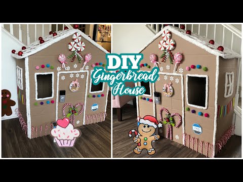 download lagu mp3 mp4 Big Cardboard Gingerbread House, download lagu Big Cardboard Gingerbread House gratis, unduh video klip Big Cardboard Gingerbread House