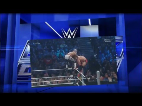 WWE Smackdown 1/28/16: Kalisto vs Neville - US Champion - Full Match