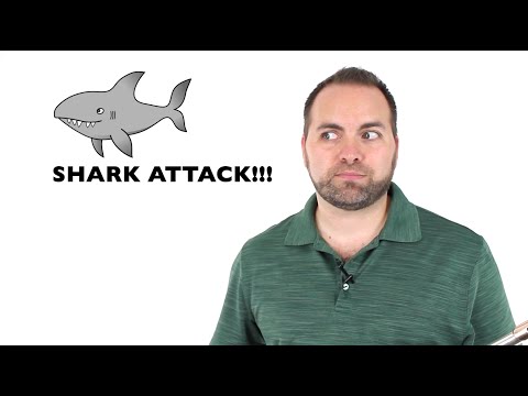 Beginner Flute Lesson 6 - New Note (Eb) & Shark Attack!