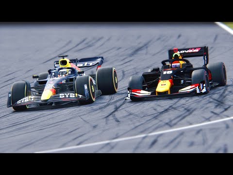 Red Bull F1 2022 vs Super Formula Red Bull at Zandvoort GP