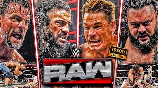 Download lagu WWE Monday Night Raw 11/11/2025 Full Highlights HD - Jhon Cena - Seth Rollins mp3