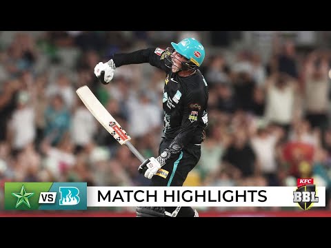 Renshaw's mighty 90* inspires Heat to heart-stopping win | BBL|12
