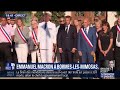 À Bormes-les-Mimosas, Emmanuel Macron effectue sa première sortie officielle