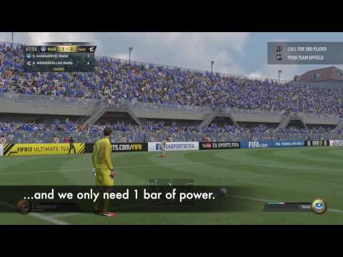 FIFA 17 -  HOW TO ALWAYS MAINTAIN POSSESSION FROM A GOAL KICK
