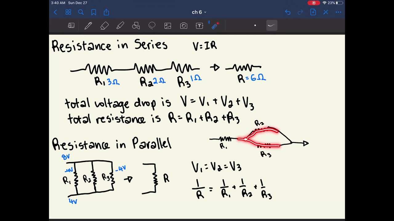 MCAT Physics Ch. 6: Circuits