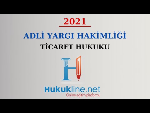 Ticaret Hukuku Genel Tekrar 1.Ders