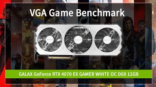 갤럭시 GALAX 지포스 RTX 4070 EX GAMER WHITE OC D6X 12GB_동영상_이미지