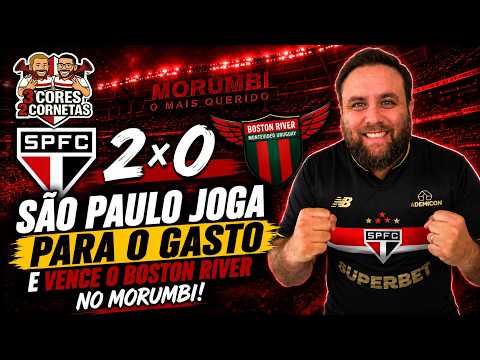 Pós jogo São Paulo 2x0 Boston River (URU) I Sul-americana 2026 I 26 05 2026
