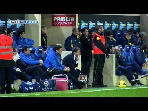 Gol de Uche (2-0) en el Villarreal CF - Real Sociedad - HD