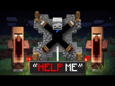 I Let Villagers TORTURE ME in Minecraft