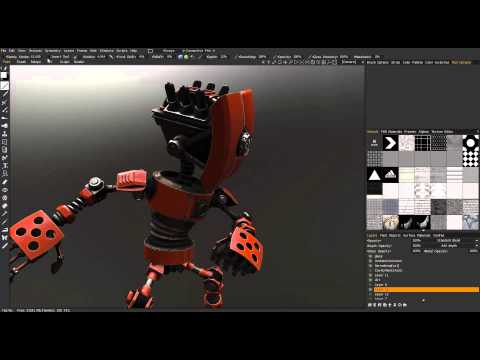 Photo - PBR Preview Options | Pametni materijali - 3DCoat