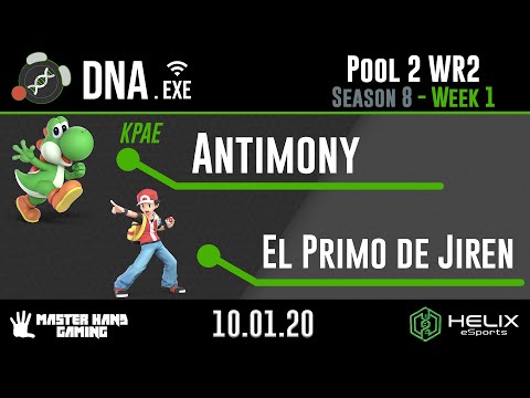 DNA.EXE S8:W1 - KPAE | Antimony (Yoshi) Vs. El Primo de Jiren (Pokemon Trainer) - Pool 2 WR2