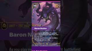 Baron has entered the chat #leagueoflegends #riftbound #edh #magic #shorts #nerd #cardgame #mtg