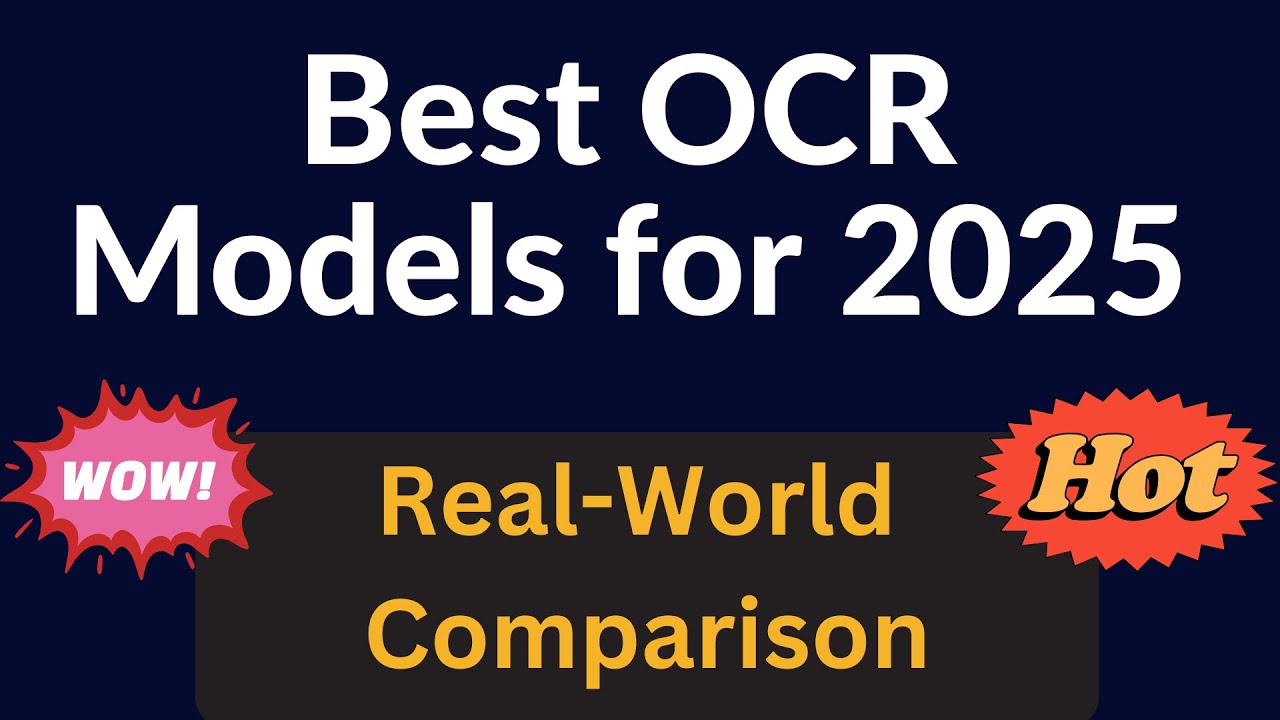 Best Local AI OCR Models Compared (Based on Real-World Use!)