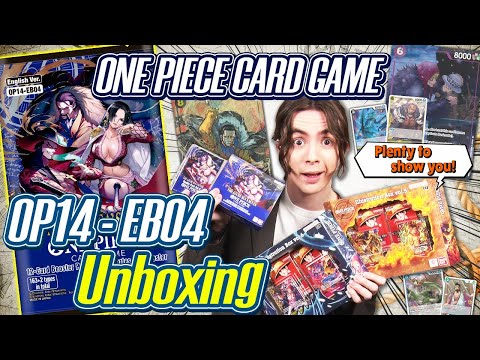 ONE PIECE CARD GAME OP14-EB04 Unboxing