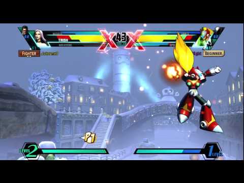 Ultimate Marvel vs Capcom 3 (PS3) -- Non-Ranked Matches 195 - Up and Down