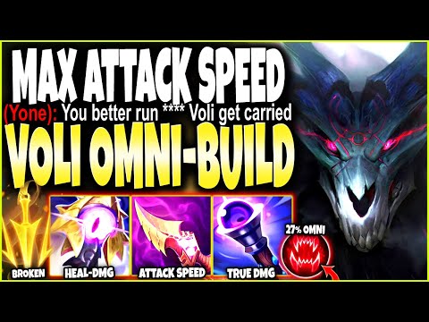 New Lethal Tempo AP Volibear OMNI-MAX SPEED Build 🔥 LoL Top Volibear Gameplay