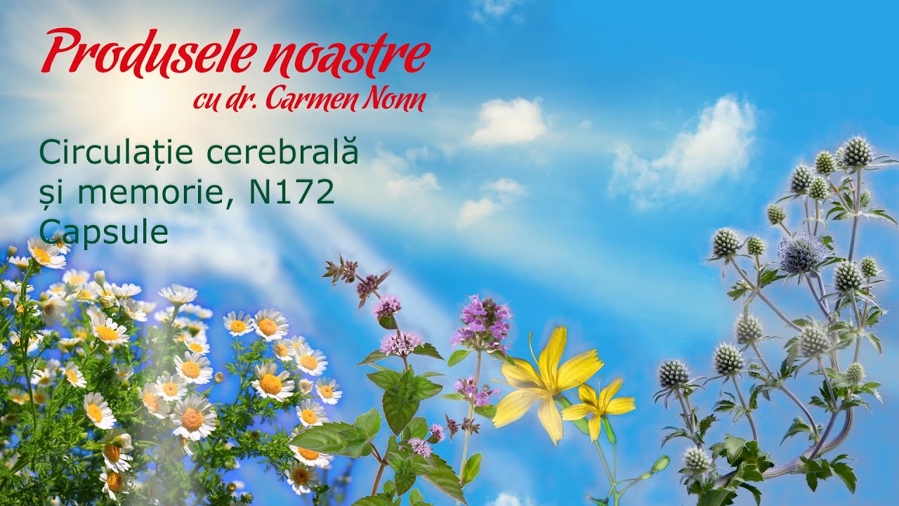Circulație cerebrală și memorie, N172, 63 capsule