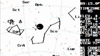 Sky Travel for the Apple II