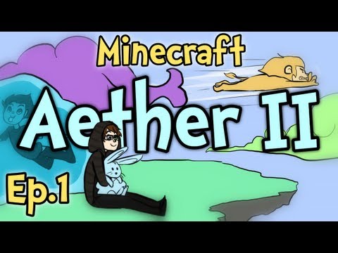 Minecraft - Aether II Ep.1 " A New Adventure " w/ Chim & Clash