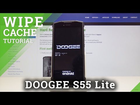 How to Format Cache in DOOGEE S55 Lite - Wipe Cache Partition